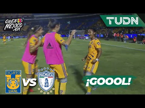 A GEM! What a goal from Belén Cruz | Tigres 4-0 Pachuca | Grita México BBVA Femenil AP2021 J9 | TUDN