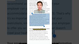 Injured Amazon Worker Accommodations Part 3