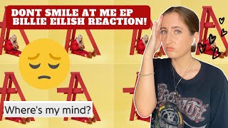 Billie Eilish dont smile at me EP Reaction🥹 #billieeilish #dontsmileatme
