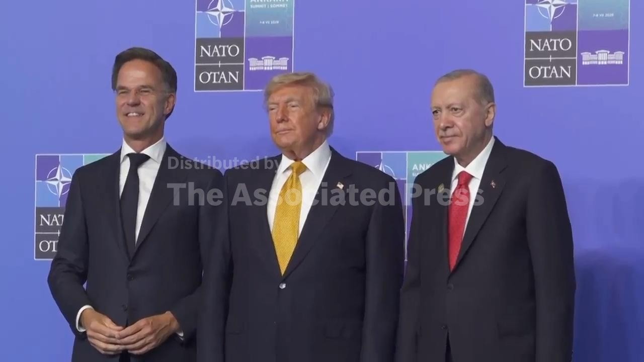 Trump, Macron, Starmer gather at NATO summit in Ankara as Rutte and Erdoğan convene allied leaders