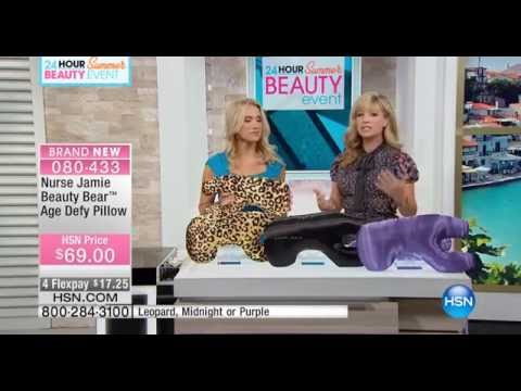 Nurse Jamie Beauty Bear Pillow on HSN