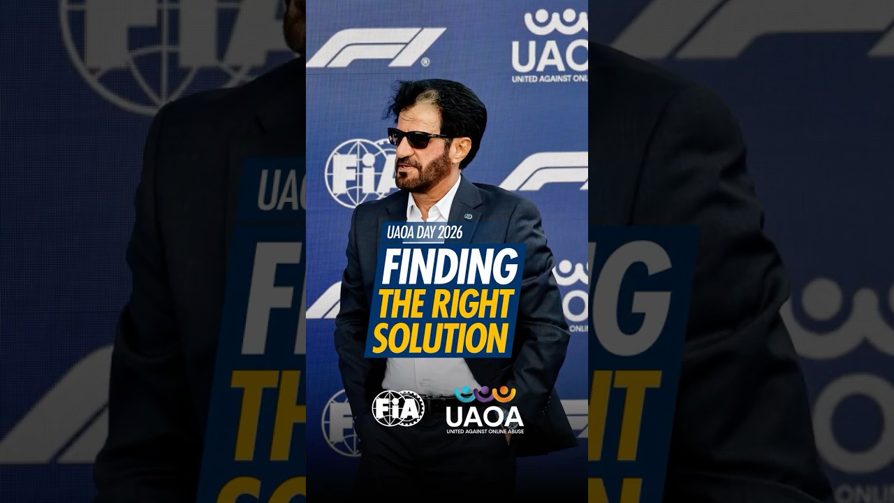 Online abuse threatens the welfare of drivers, fans, volunteers and officials. #fia #uaoaday