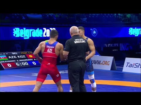 Sanan SULEYMANOV (AZE) vs. Akzhol MAKHMUDOV (KGZ) | Seniors World Championships 2023 | Gold Medal |