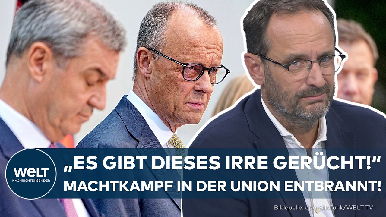 NACH SPAHNS RÜCKZUG: "Es gibt dieses irre Gerücht!" Machtkampf zwischen CDU und CSU ist entbrannt!