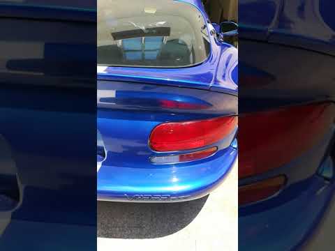 1997 Viper GTS for sale walkaround running