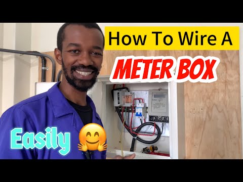 Electrical Wiring At The Meter Box (DIY Version)
