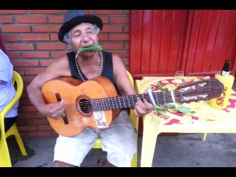 Zé da folha artista de rua!