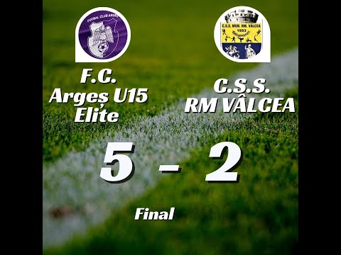 FC Argeș U15 Elite  5 - 2  CSS Râmnicu Vâlcea 2008, rep. 1