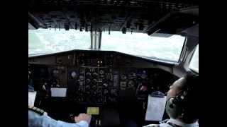 preview picture of video 'ATR42-300 cockpit during approach at Tirana (LATI)'
