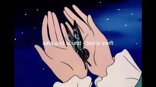 safe and sound taylor swift...