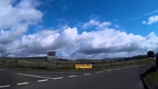 Drive To Glenisla Golf Course Perthshire Scotland