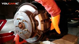 2014-2019 Toyota Highlander - Rear Brake Pads & Rotor Replacement