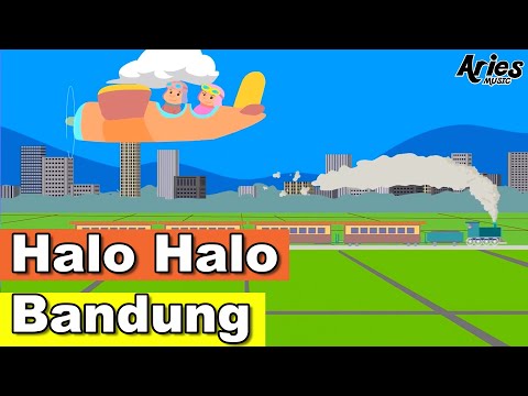 Alif & Mimi - Halo Halo Bandung (lagu anak-anak Indonesia) [Animasi 2D]