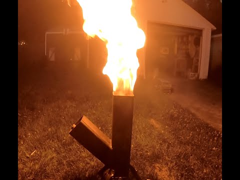 Homemade Rocket Stove - Prototype and Testing