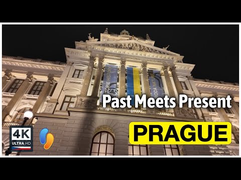 Prague in Motion - Prague Wenceslas Square Walk to Palladium