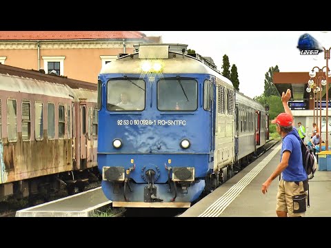 060-DA 60-0928 -1 & Trenul Regio R2070 Sibiu-Râmnicu Vâlcea-Piatra Olt in Gara Sibiu 23 August 2025