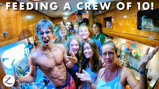 HOW DO WE FEED 'EM ALL?! Provisioning & Cooking on a Yacht (Ep 245)