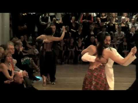  Melina Sedó  and  Detlef Engel  are  dancing  to  the  tango  "  La Melodia Del Corazon  "