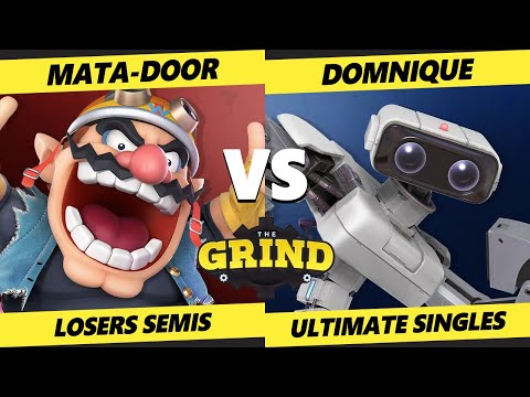 The Grind 157 Losers Semis - Mata-Door (Wario) Vs. Domnique (ROB) Smash Ultimate - SSBU