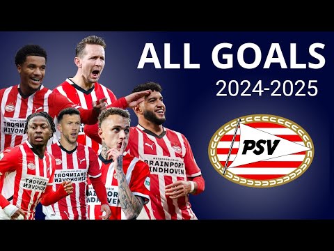 Alle Doelpunten PSV Eindhoven 2024/2025