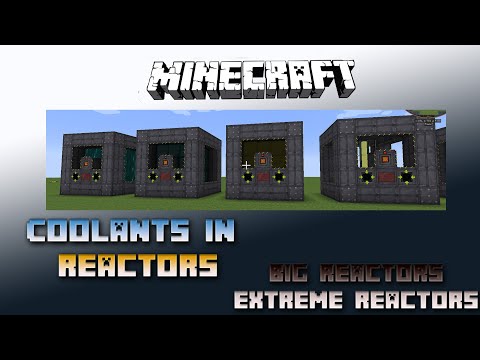 Coolant Comparison ⚡ Minecraft Big Reactors / Extreme Reactors Tutorial ⚡ Deutsch