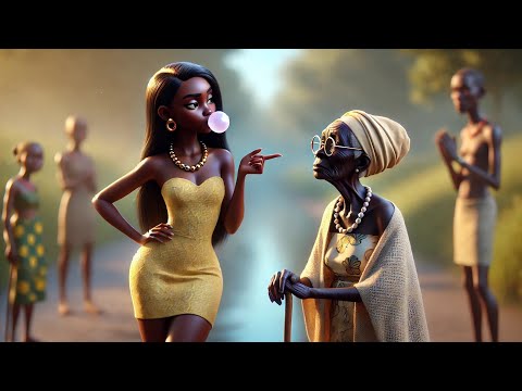 Stupid Slay Queen Insults & Pushes an Old Woman & Learns a Bit L..#tales #africanstory #africantales