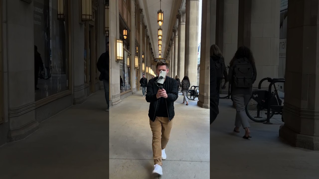 Easy handheld hyperlapse tutorial 🤳 Osmo Mobile 6 @CalebSchaftlein