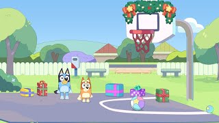 Bluey: Let's Play a Ball-Throwing Game During the Christmas Season