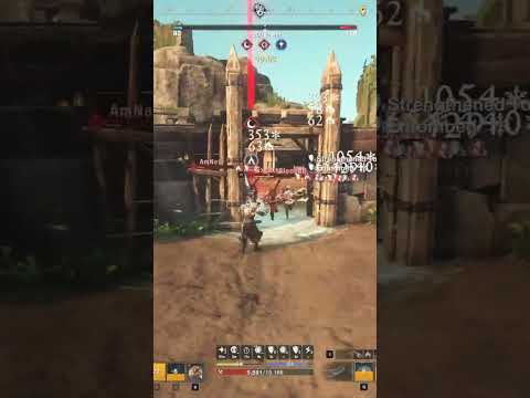 4 Bruisers vs 1 Mage #pvp #newworld #1v4 #clutch