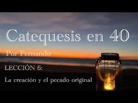 Lección 6:  Creación y pecado original