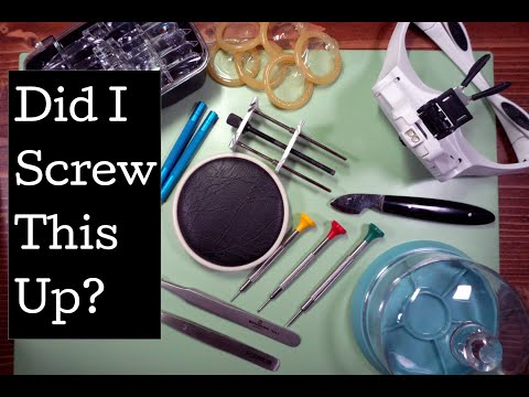 I Begin My Journey Into Watchmaking -  Did I Buy Too Much!!! |Beginner guide to watchmaking tools