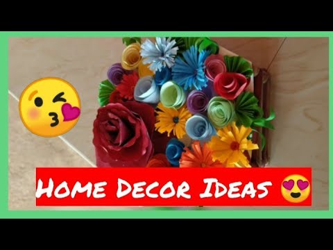 Home Decor Flowers#😍Ramla's work#5 minute crafts🤩