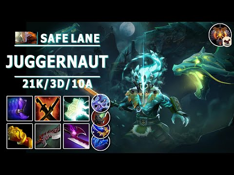 Juggernaut Safe Lane | 7.30c | Solid Hard Carry | Dota 2 Immortal Gameplay