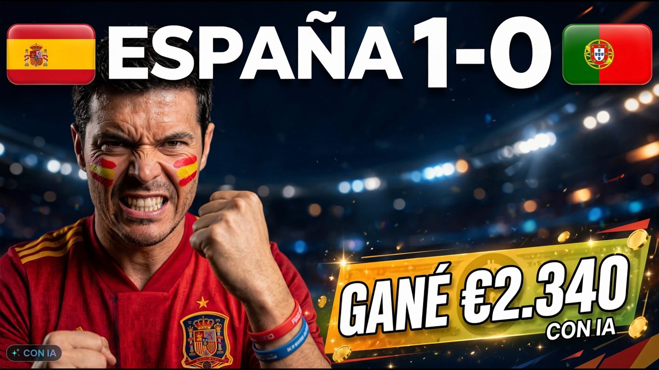 Cómo crear un VÍDEO VIRAL del Mundial con IA (España 1-0 Portugal)