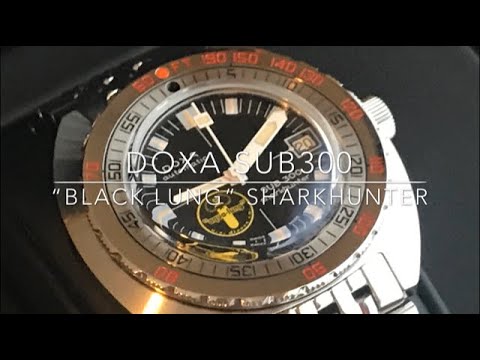 Doxa SUB300 Sharkhunter 'Black Lung'
