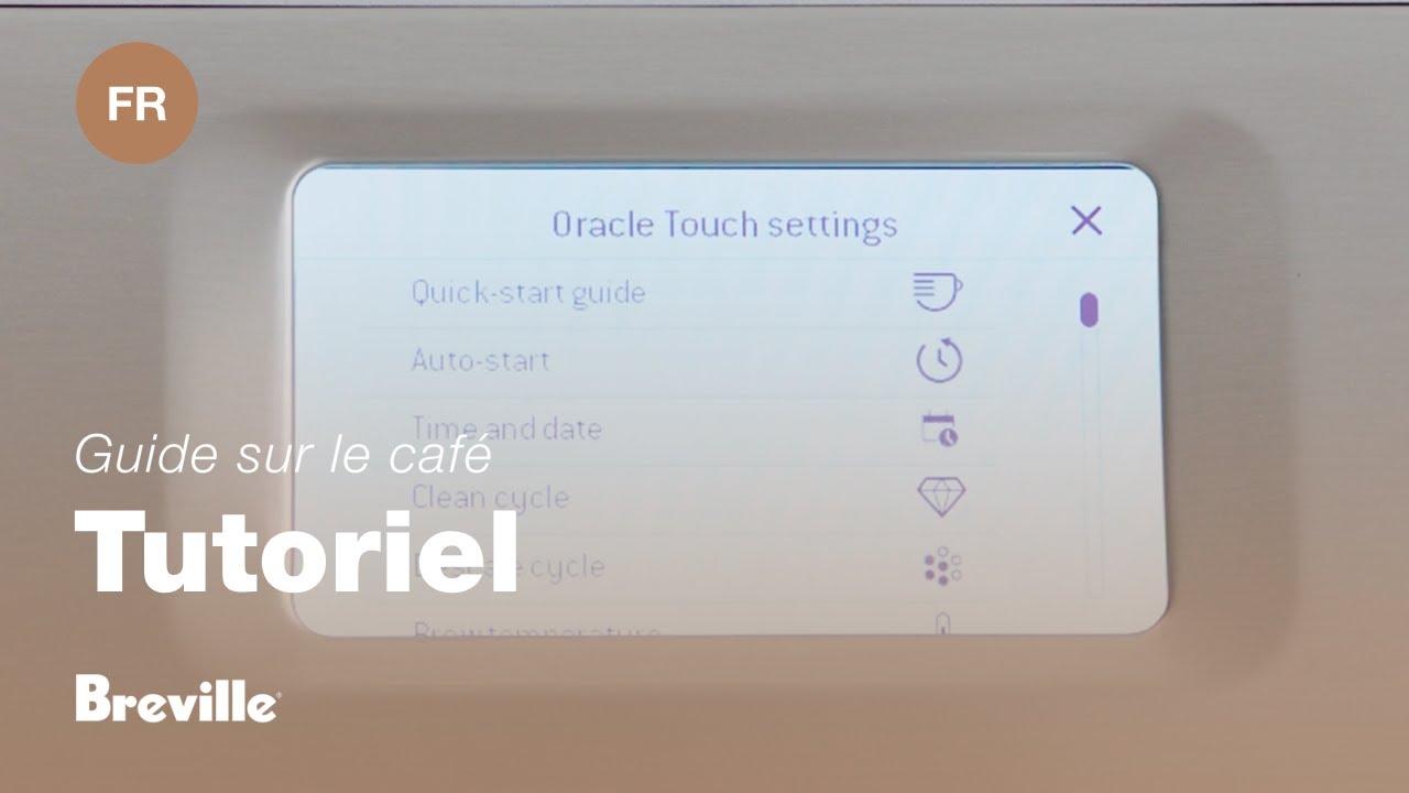 Comment modifier les réglages