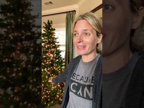 Christmas tree too short? Try this easy trick #shorts #hack #christmasdecorations