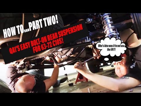How To: QA1 63-72 C10 Rear Suspension Install - Video 2/3