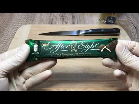 [ASMR] AFTER EIGHT Chocolate Bar