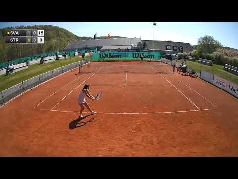 Tilde Strömquist - Isabella Svahn, Båstad W25 Kval - Highlights