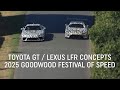 Toyota GT Lexus LFR Concept At 2025 Goodwood Festival Of Speed
