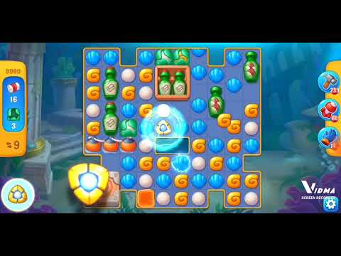 Fishdom. 9090 level no boosters and diamonds. 15 moves