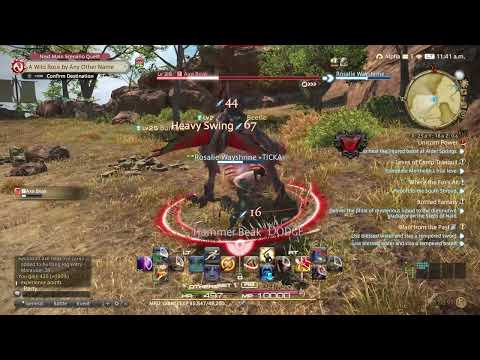 FINAL FANTASY XIV SOLO PLAYTHROUGH #63: MARAUDER LEVEL 30 GRIND & CLASS QUEST