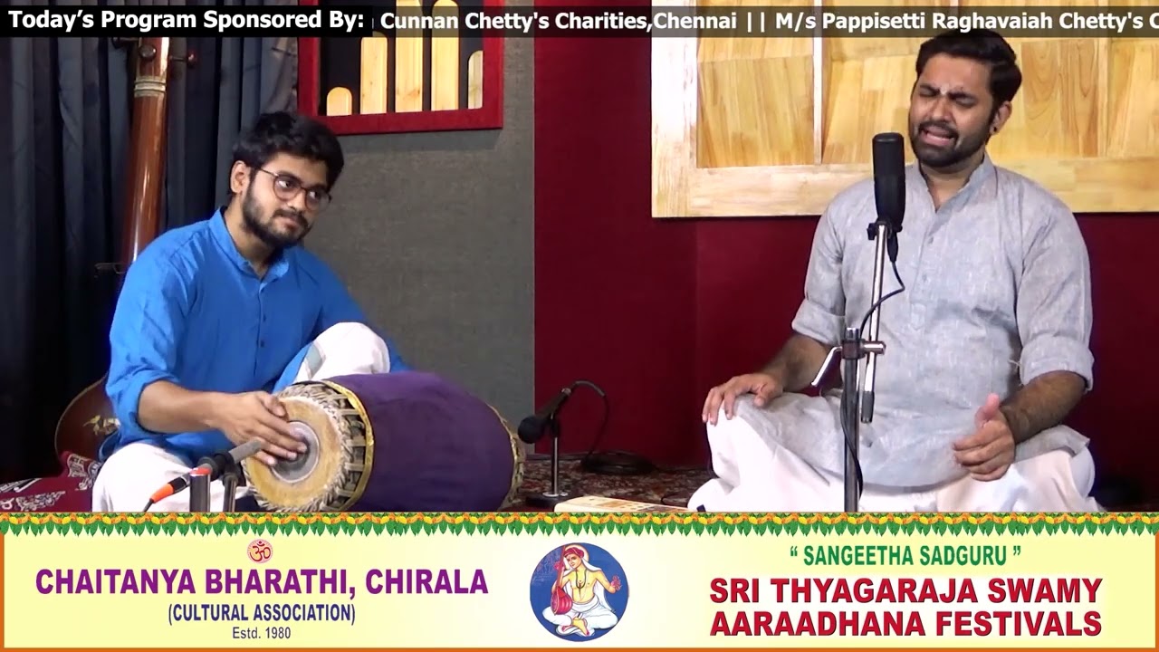 SRI ASHWATHA NARAYAN, Chennai - Vocal Concert | Day 4 | Tyagaraja Aaraadhana Celebrations 2022