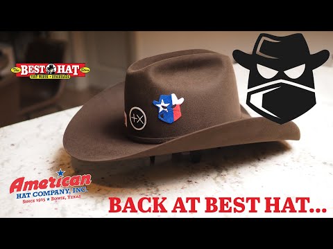 American Hat Company 200x Chocolate Shaping With Andy Henson at The Best Hat Store and Interview