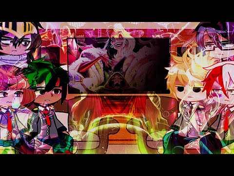 Bnha Reagindo a Villains 2 // Mistery // Pt-Br e Eng