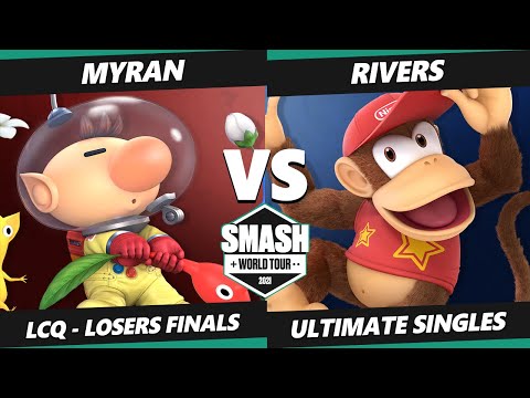 SWT NA Southeast Online Qualifier Match - Rivers (Diddy Kong) Vs. Myran (Olimar) SSBU Ultimate
