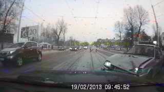 preview picture of video 'Авария с участием автомобиля ДПС'