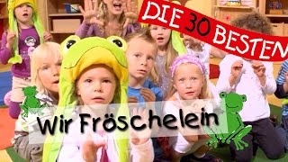 Wir Fröschelein - Singen, Tanzen und Bewegen || Kinderlieder