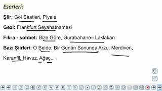 Eğitim Vadisi AYT Edebiyat 12.Föy Milli Edebiyat Dönemi Saf Şiir 2 Konu Anlatım Videoları